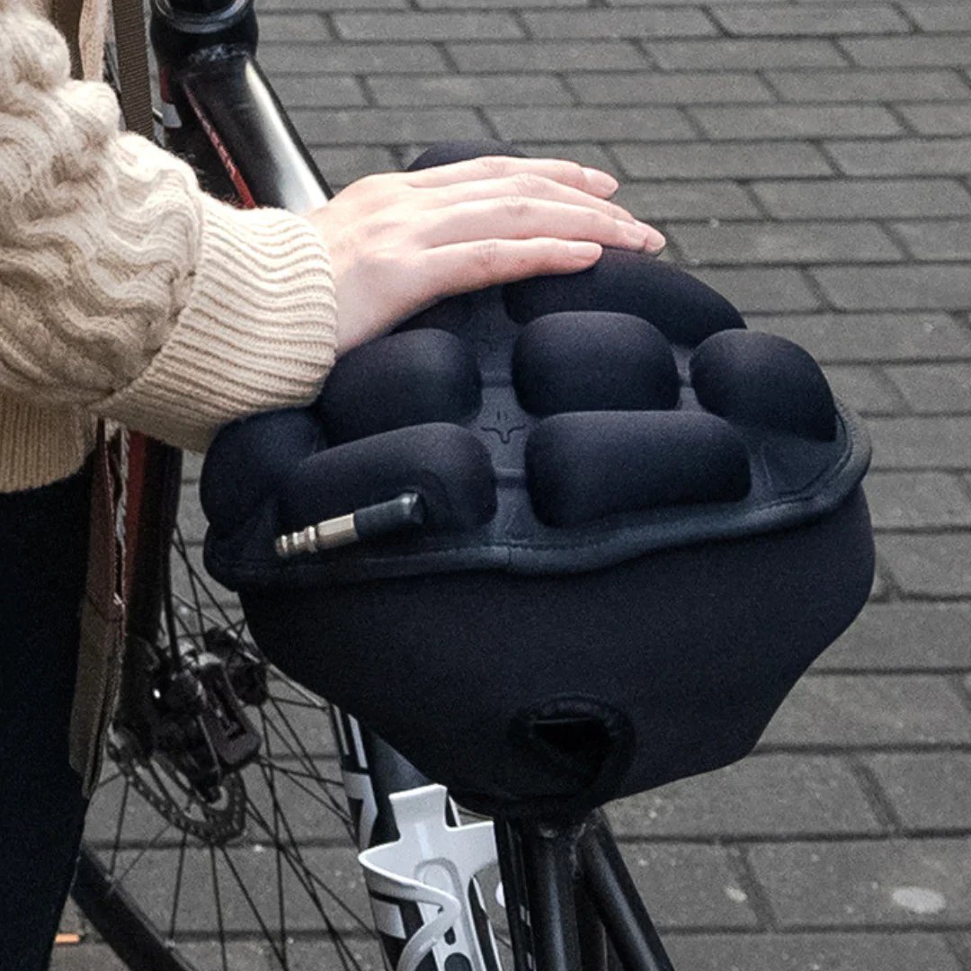 Aircush Saddle Cover Foldable Inflatable Airbag Seat Cushion