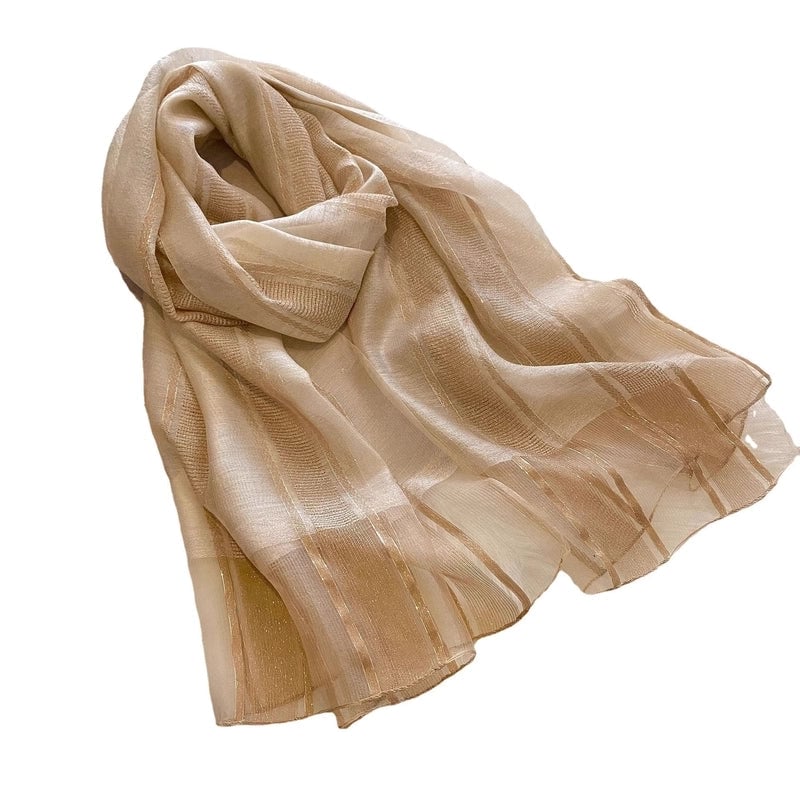 Women's Elegant Vintage Style Geometric Silk Silk Scarf