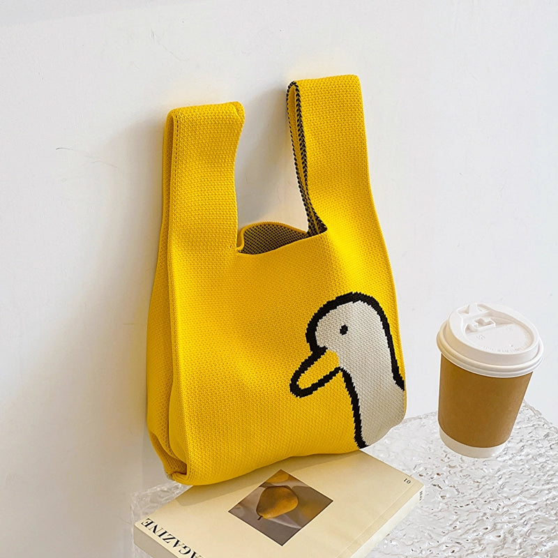Women's Spring&summer Knit Basic Handbag