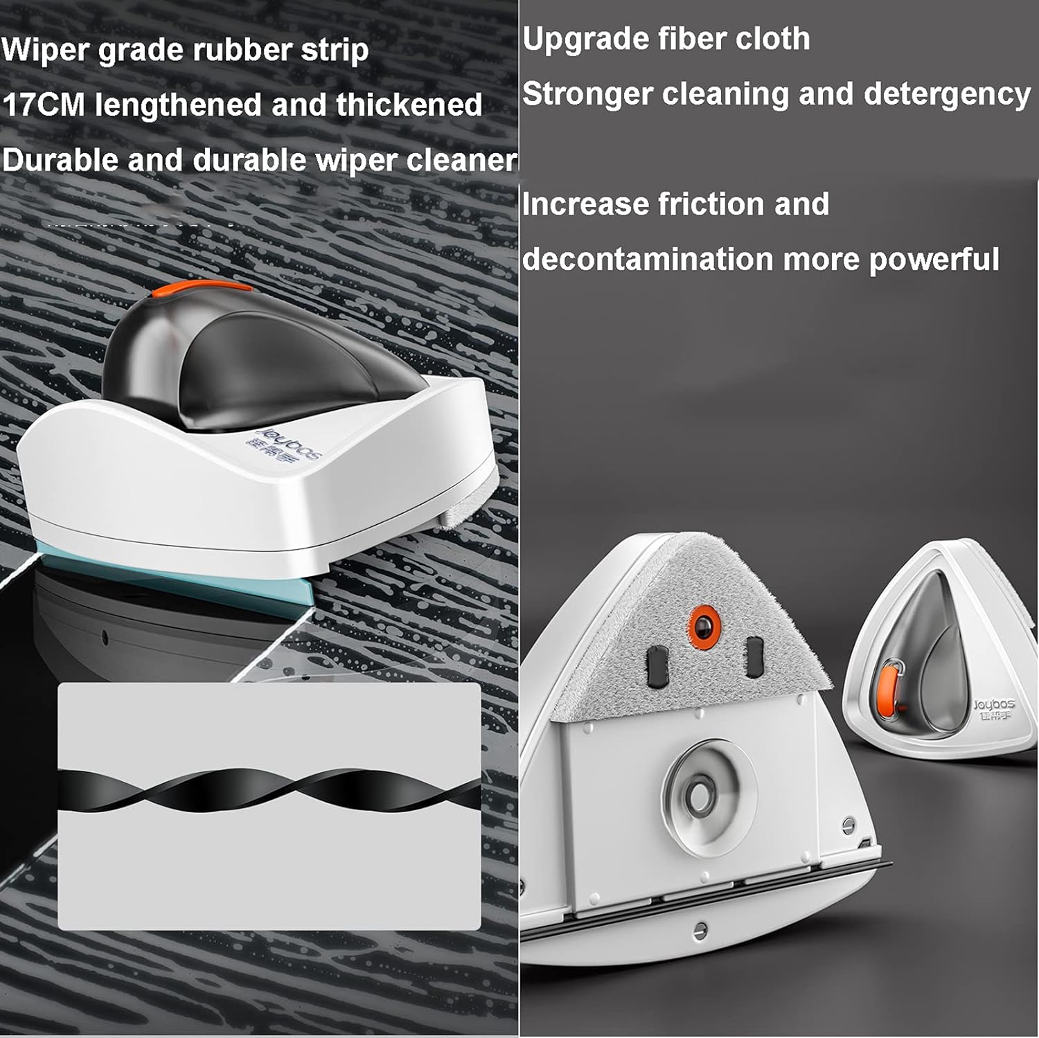 Glass Cleaner . Magnetic Double Side Glass Cleaner