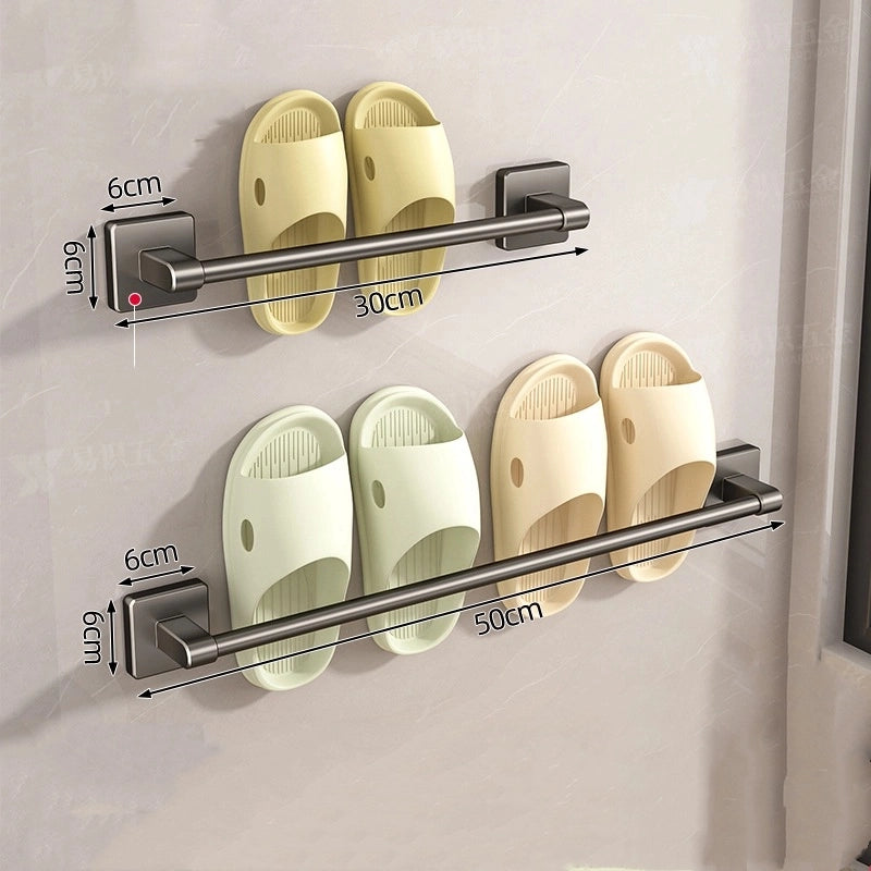 Casual Solid Color ABS Bathroom Racks