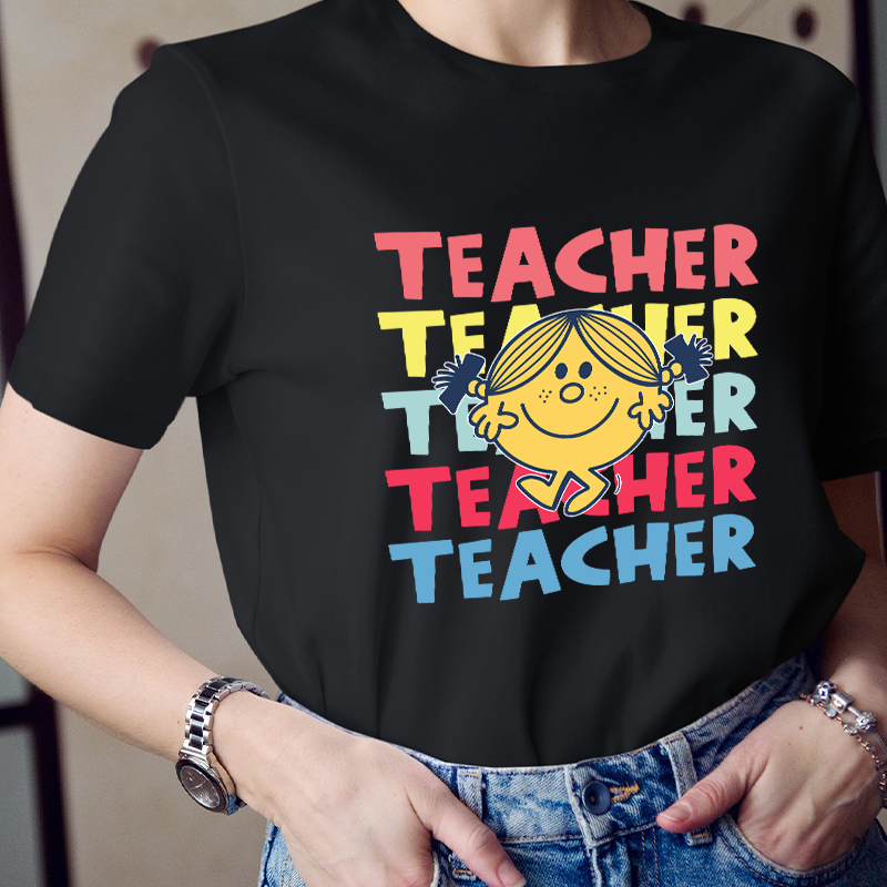 Teacher Letter Cute Little Girl T-Shirt