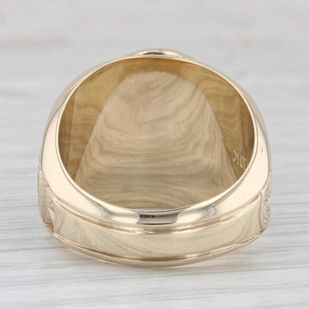 Texas Tech University Class Ring 10k Yellow Gold Size 10 Men's Signet