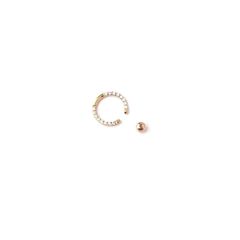 Ear Cartilage Rings & Studs Fashion Geometric 316L Stainless Steel  Plating