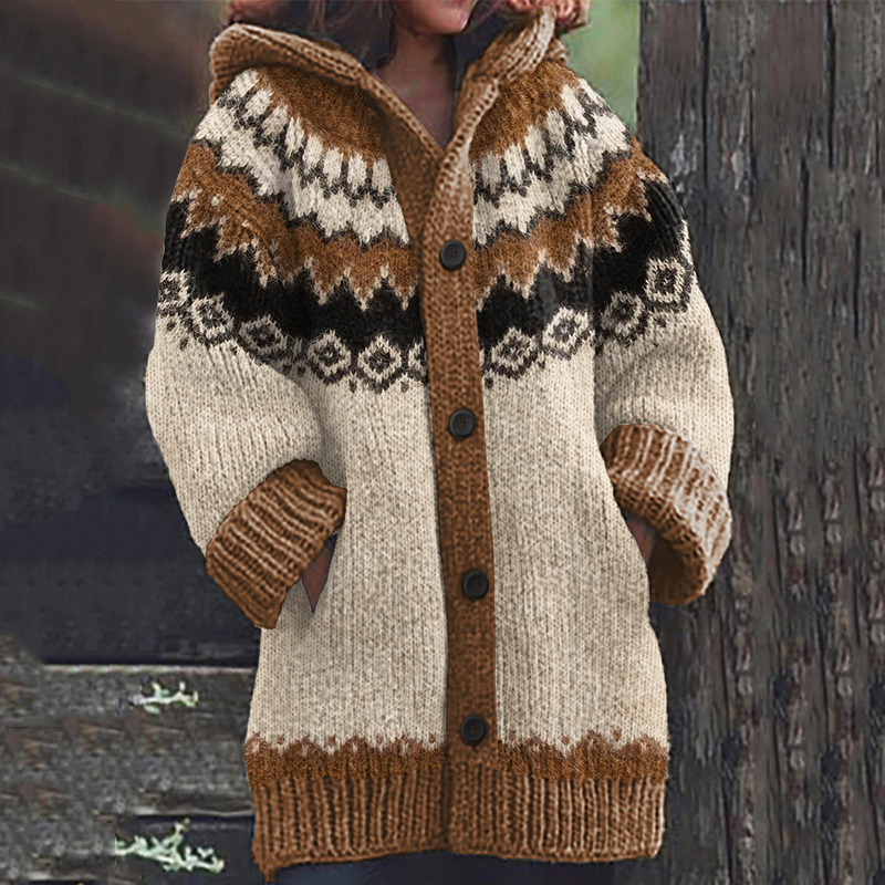 Vintage Tribal Warm Knit Sweater