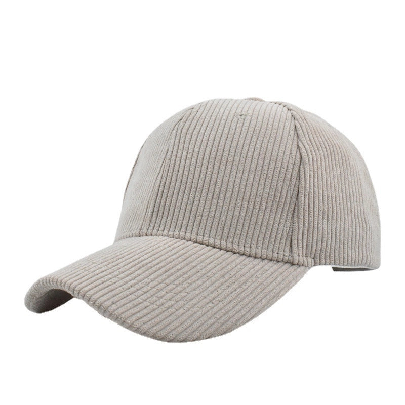 Unisex Elegant Lady Solid Color Curved Eaves Baseball Cap
