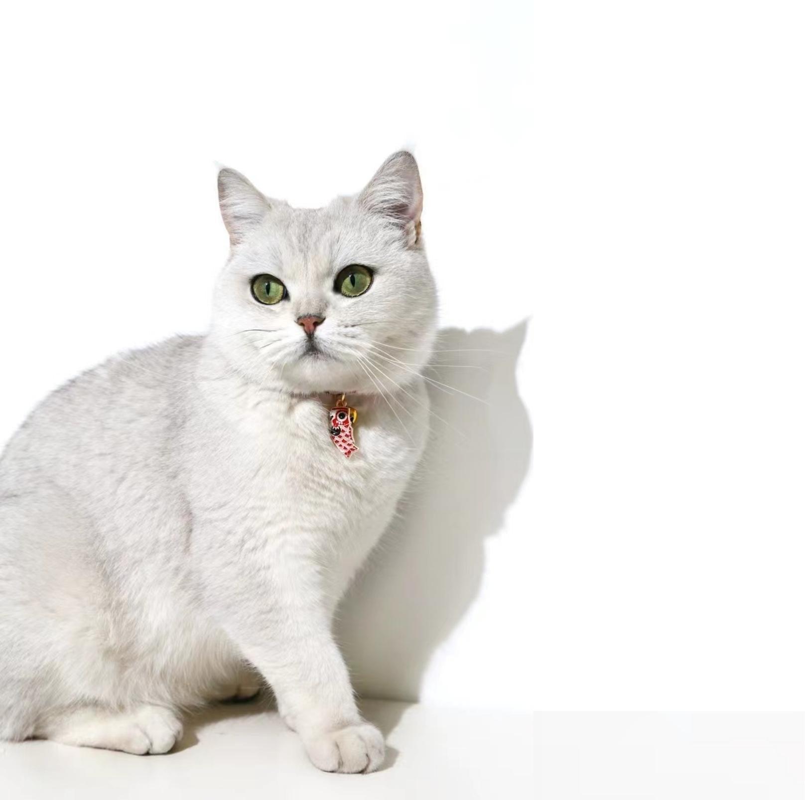 Koi Fish Pendant Adjustable Pet Collar