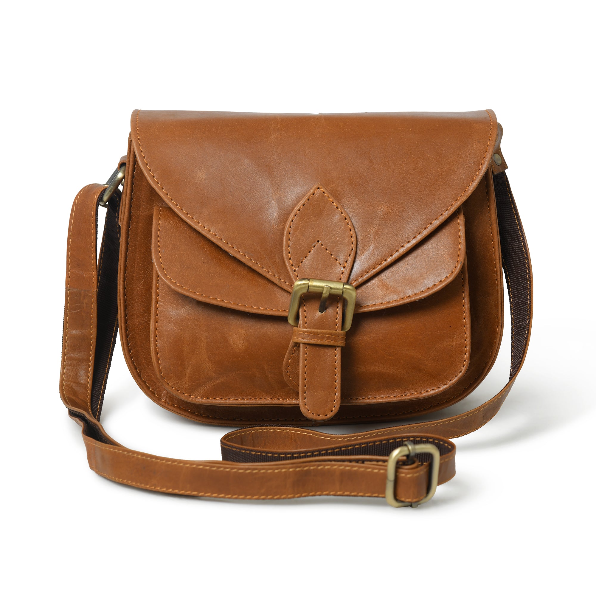 Satchel- Tan Brown