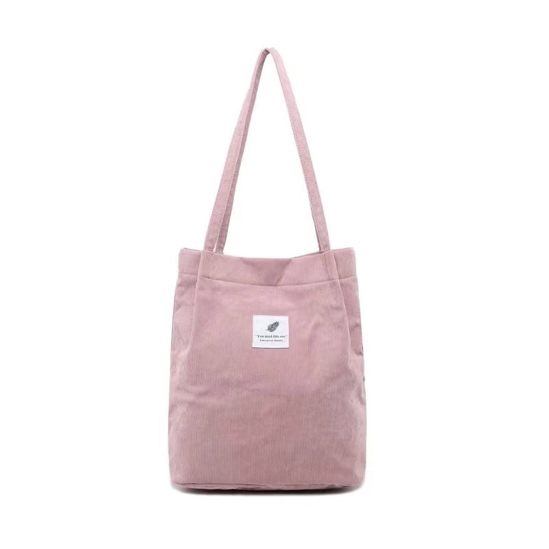 Women's Large All Seasons Polyester Preppy Style Canvas Bag