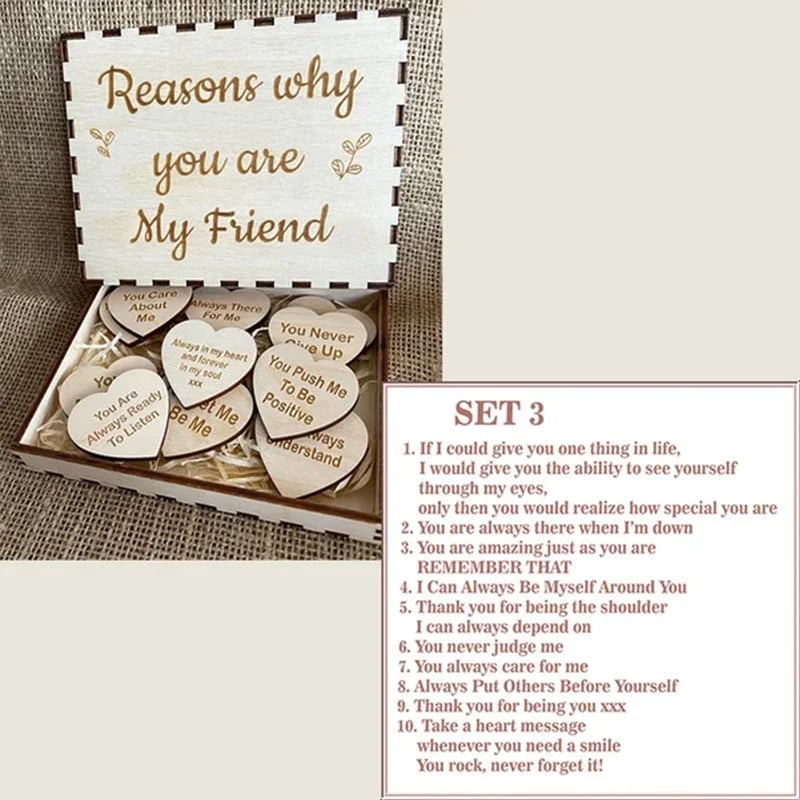 🔥 BIG SALE - 48% OFF 🔥🔥Reasons Why You Are My Friend Friendship Gift