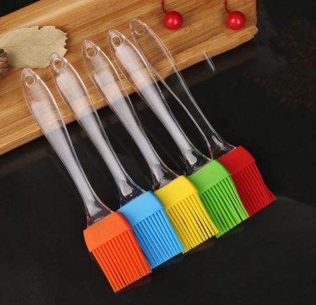 Silicone Oil Brush For Cooking - Kitchen Silicone Pastry BBQ Basting Brush