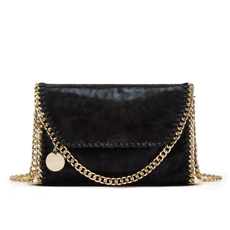 Women's Small Polyester Solid Color Elegant Streetwear Square Zipper Shoulder Bag