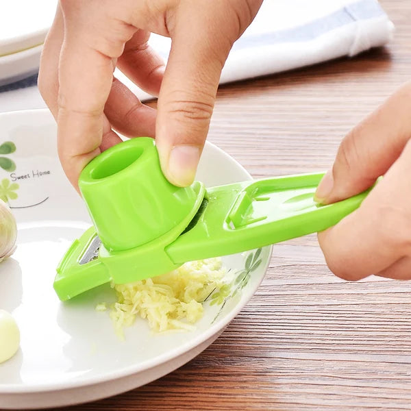 Multifunctional garlic grinder