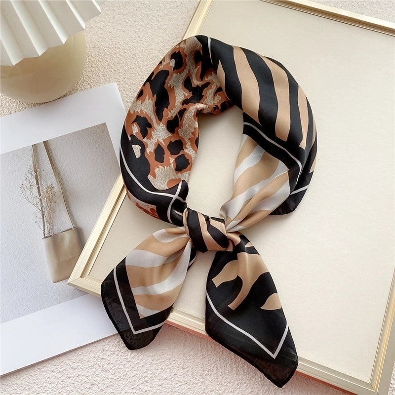 70 Small Square Scarf Silk Scarf Autumn And Winter Gauze Scarf