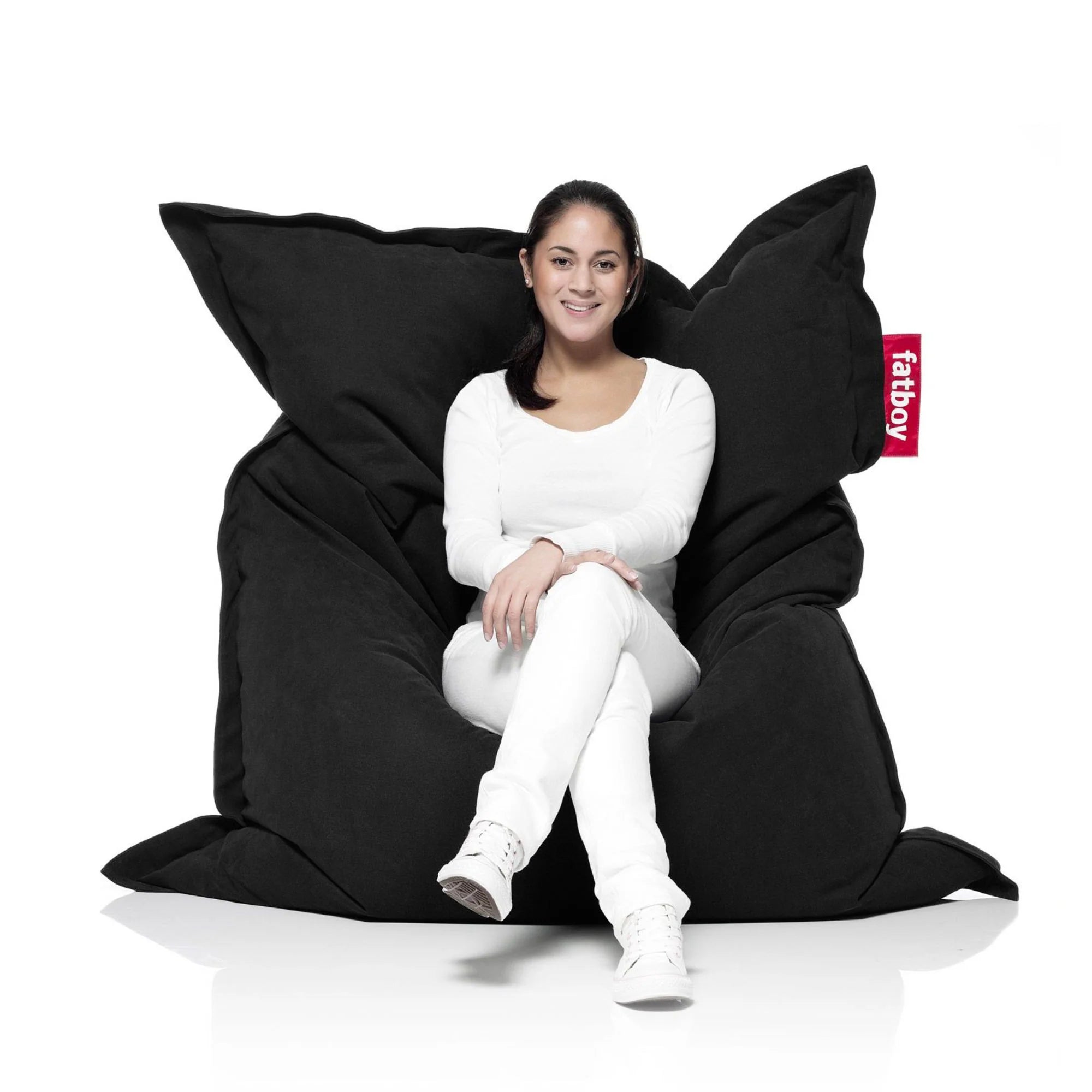 Fatboy Original Stonewashed beanbag. Black