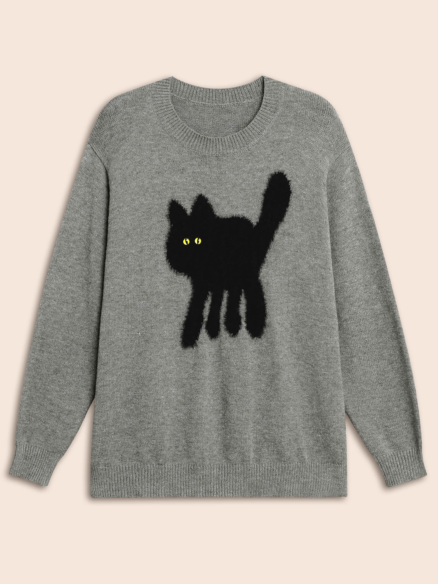 Supersoft Essentials Cat Slit Hem Pullover