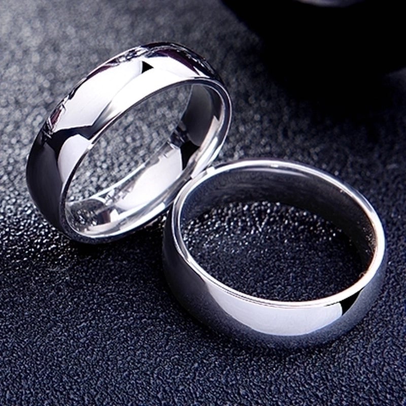 Minimalist U Shape Titanium Steel 18K Gold Plated Plating