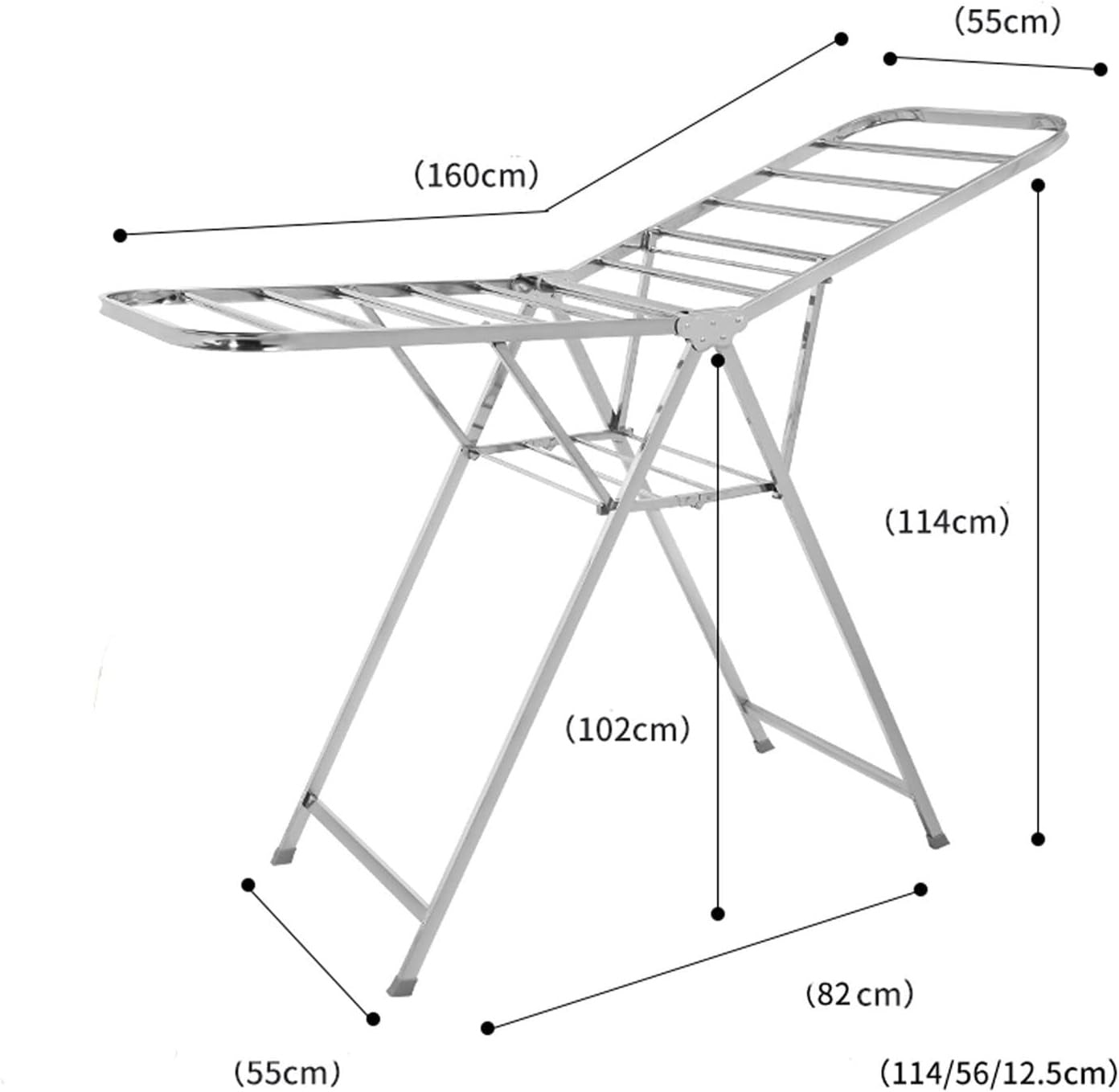 Multipurpose Easy Setup Clothes Hanger Drying Rack