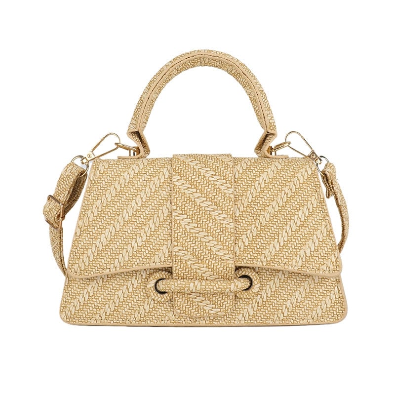 Women's Medium Nylon Solid Color Basic Classic Style Square Flip Cover Crossbody Bag