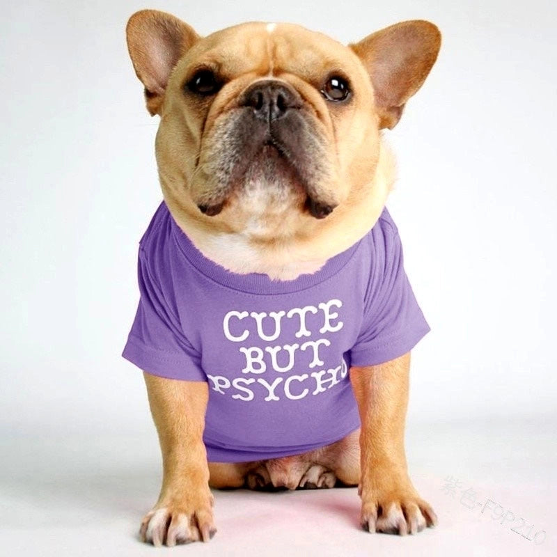 Fashion Cloth Letter Pet Clothing 1 Piece