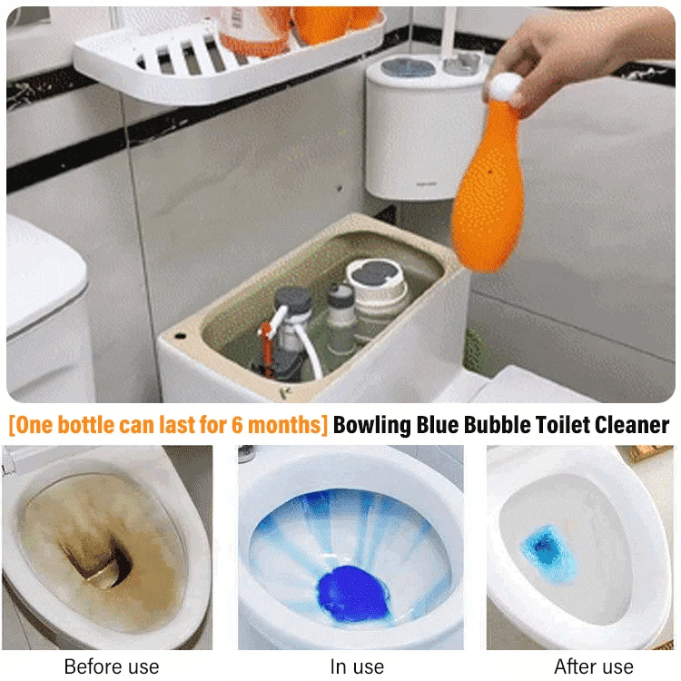 Bowling Blue Bubble Toilet Bowl Cleaner -💥BUY 2 GET 1 FREE NOW!!💥