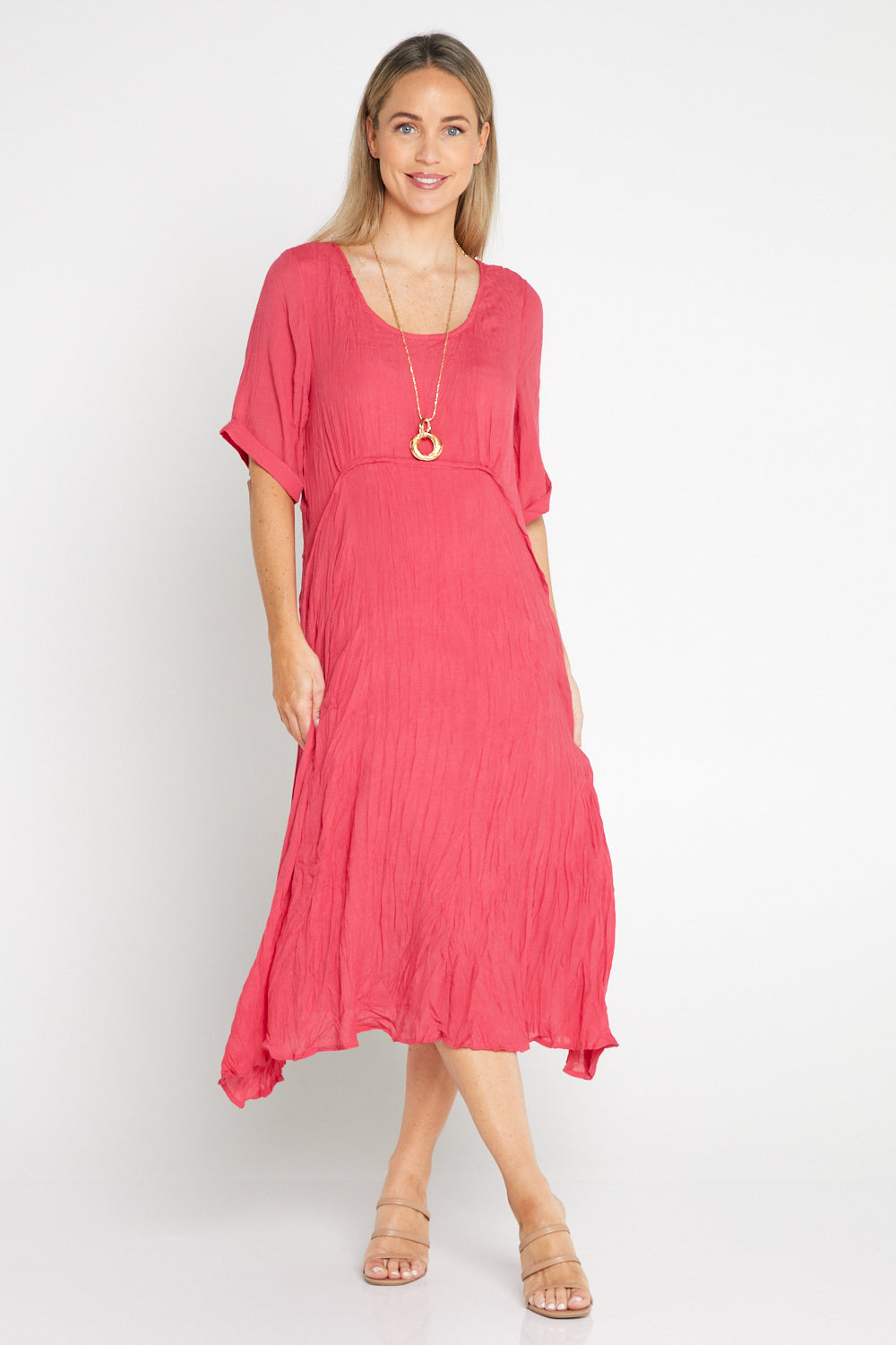 Waterhouse Dress - Coral