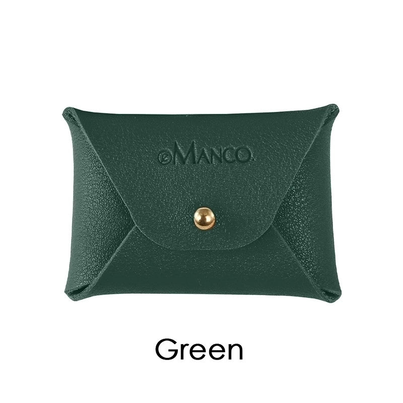 Pu Leather Red Green Blue Card Holders