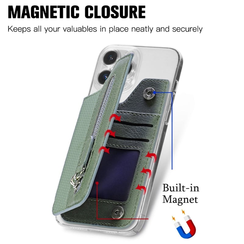 Multifunctional adhesive Phone Wallet Card Holder