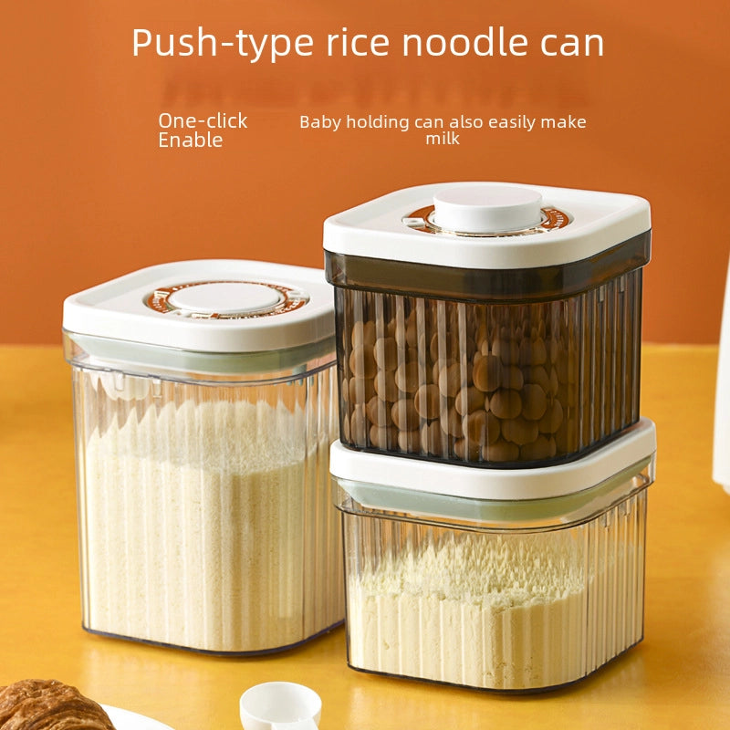 Infant Milk Powder Can Rice Powder Box Rice Powder Can Light-proof Moisture-proof Milk Powder Box Portable Out Storage Tank Packing Box