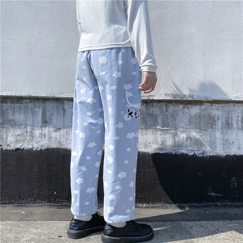 Cow Cloud Pants KF81651