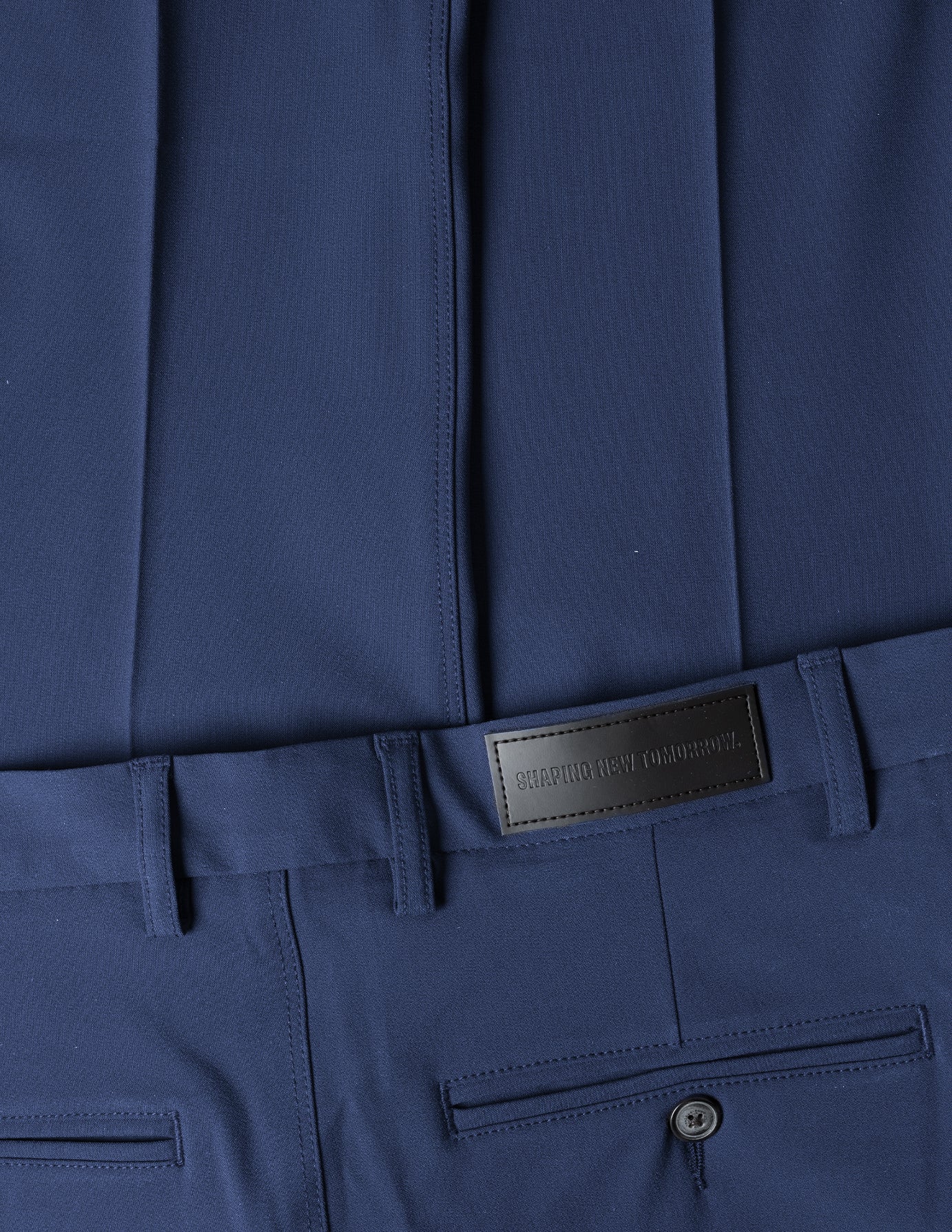 Suit Pants Slim Marine Blue