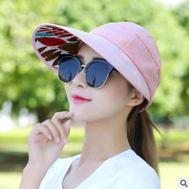 Women's Elegant Basic Minimalist Flower Big Eaves Sun Hat