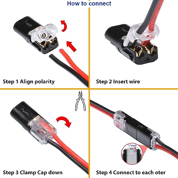 🔥LAST DAY-70% OFF🔥Double - Wire Plug-in Connector With Locking Buckle