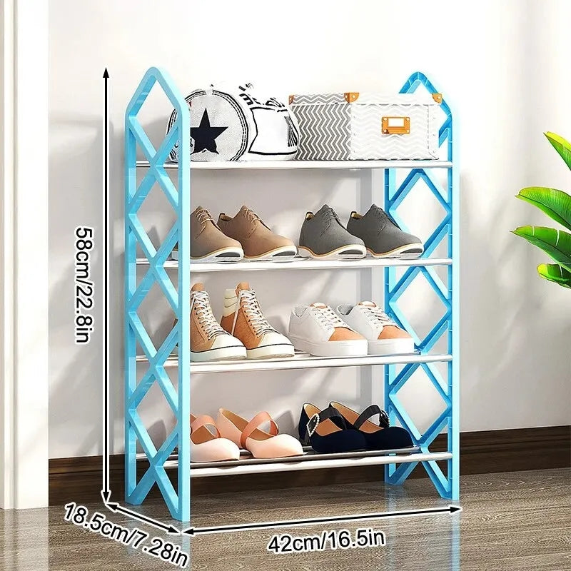 4X LAYERS DIAMOC CUT SHOE RACK