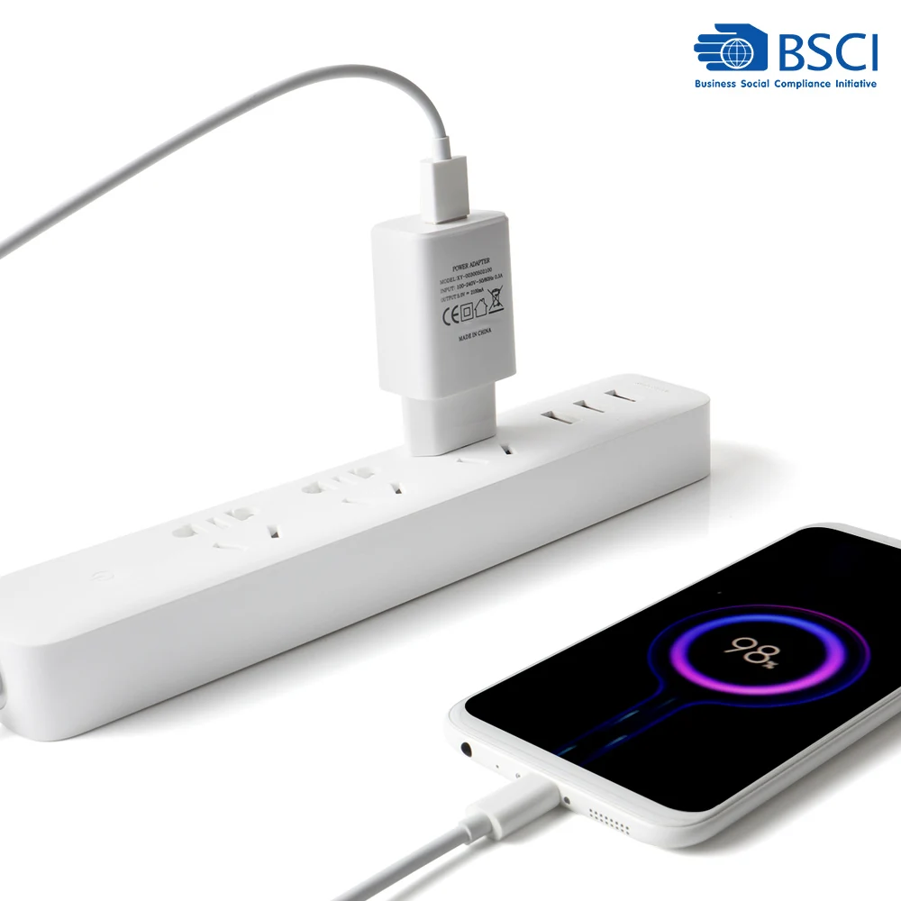 Quick Charger USB power 5V 2A EU US Plug Travel Wall Charger with Micro USB Data Cable