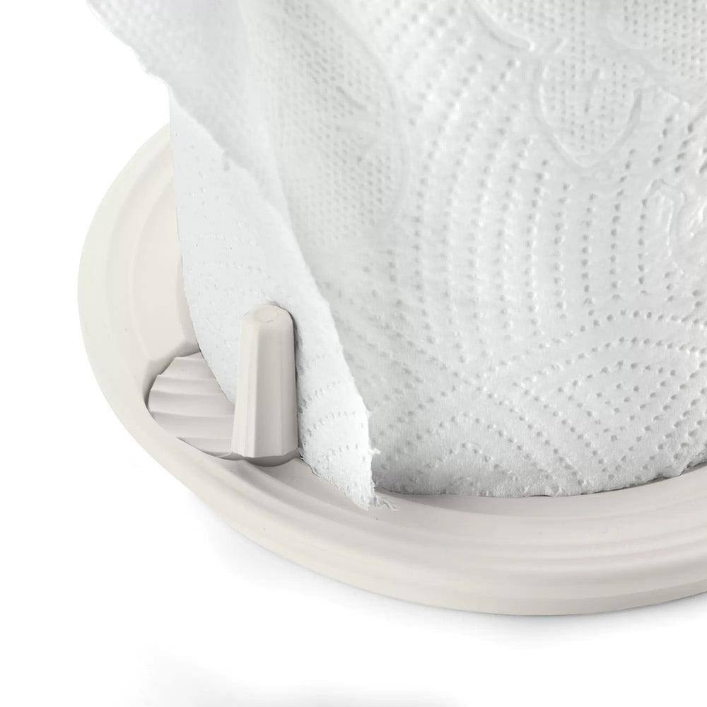 Roll & Tear Kitchen Roll Holder - Milk White