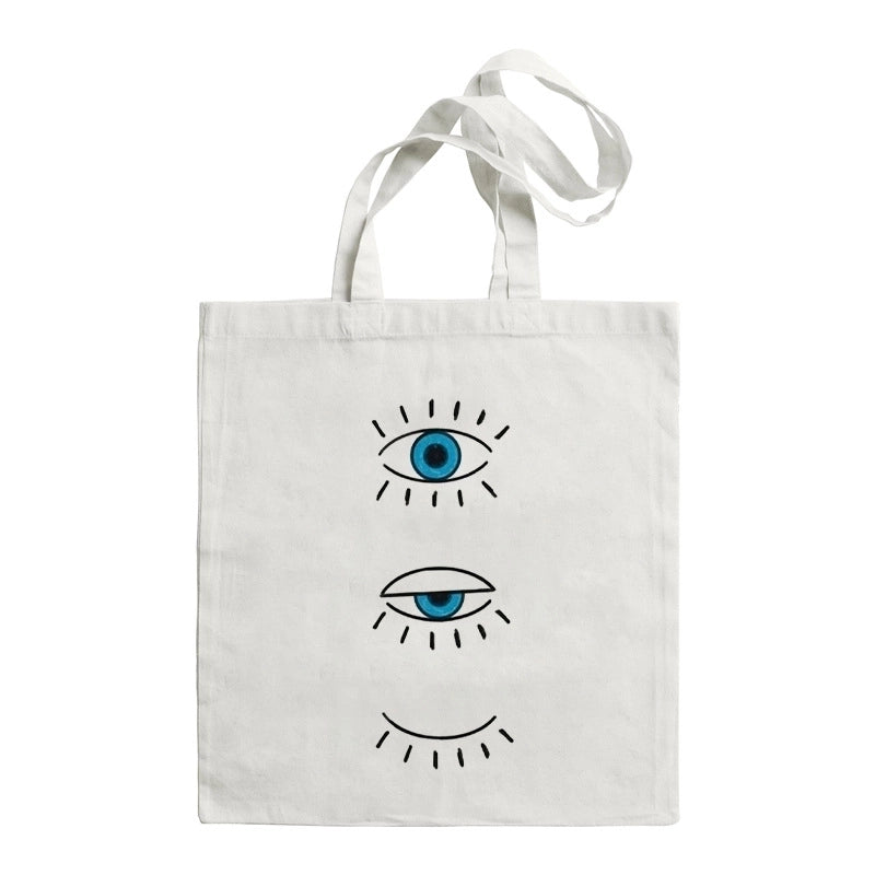 Women's Devil's Eye Cute Funny Shopping Bags