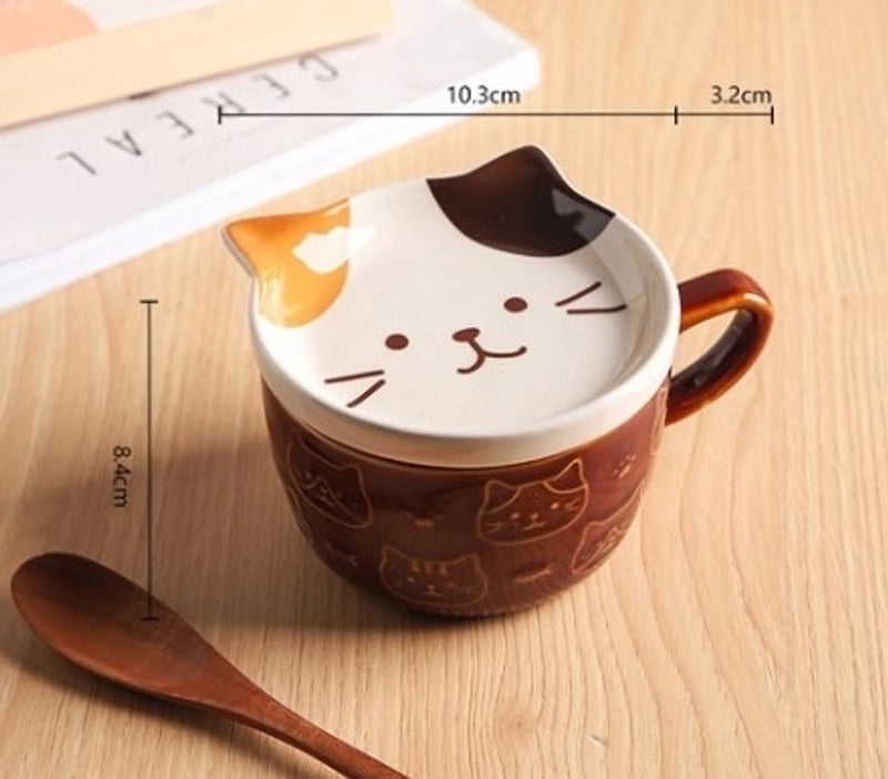 Cute Flower Ceramics Water Bottles 1 Piece