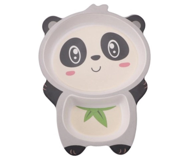 Cute Cartoon Baby Eco-friendly Divider Plate