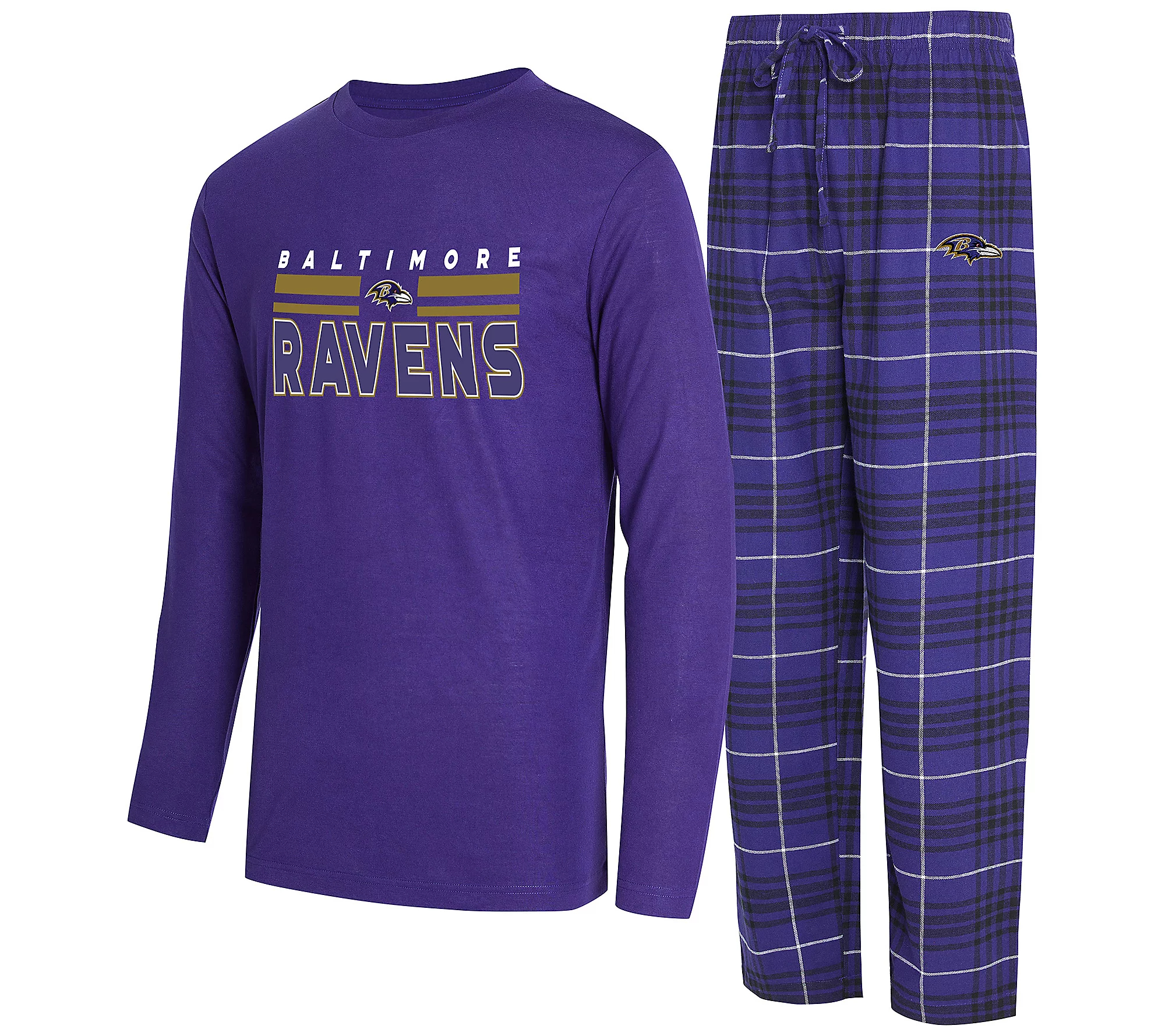 Black Friday Limited Offer🖤🎁Buy 2 Get 2 Free🏈NFL Long Sleeve Tee & Flannel Pajama Set