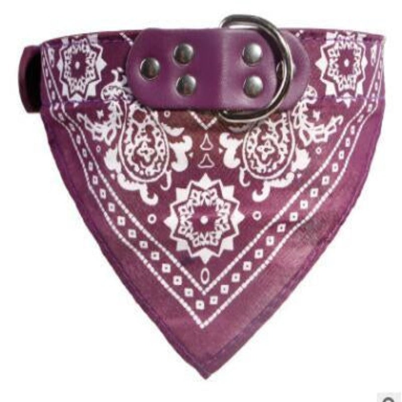 Necklace Leather Scarf For Small Cats