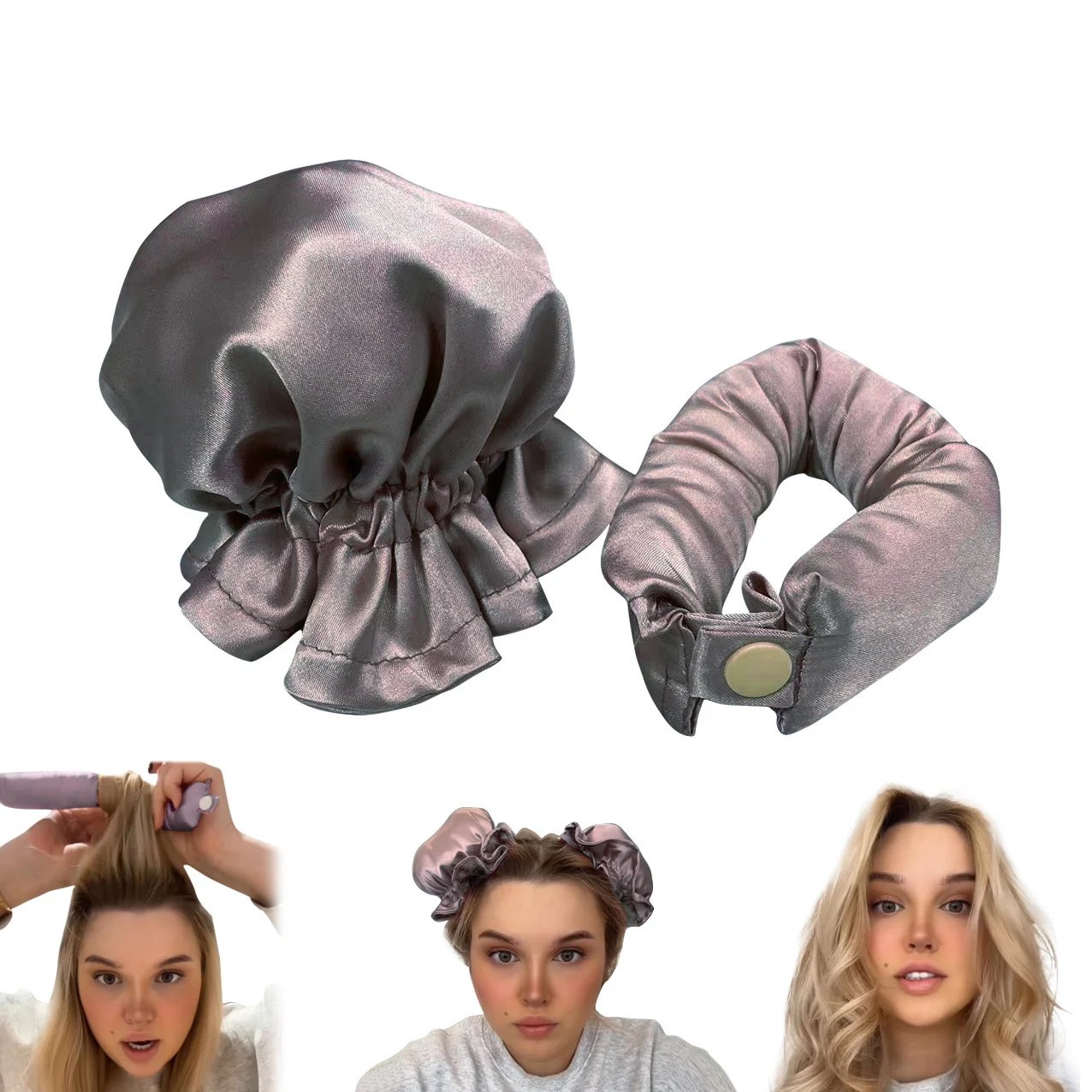 🔥Big Sales - Buy 1 get 1 free🔥 Satin Heatless Curling Set