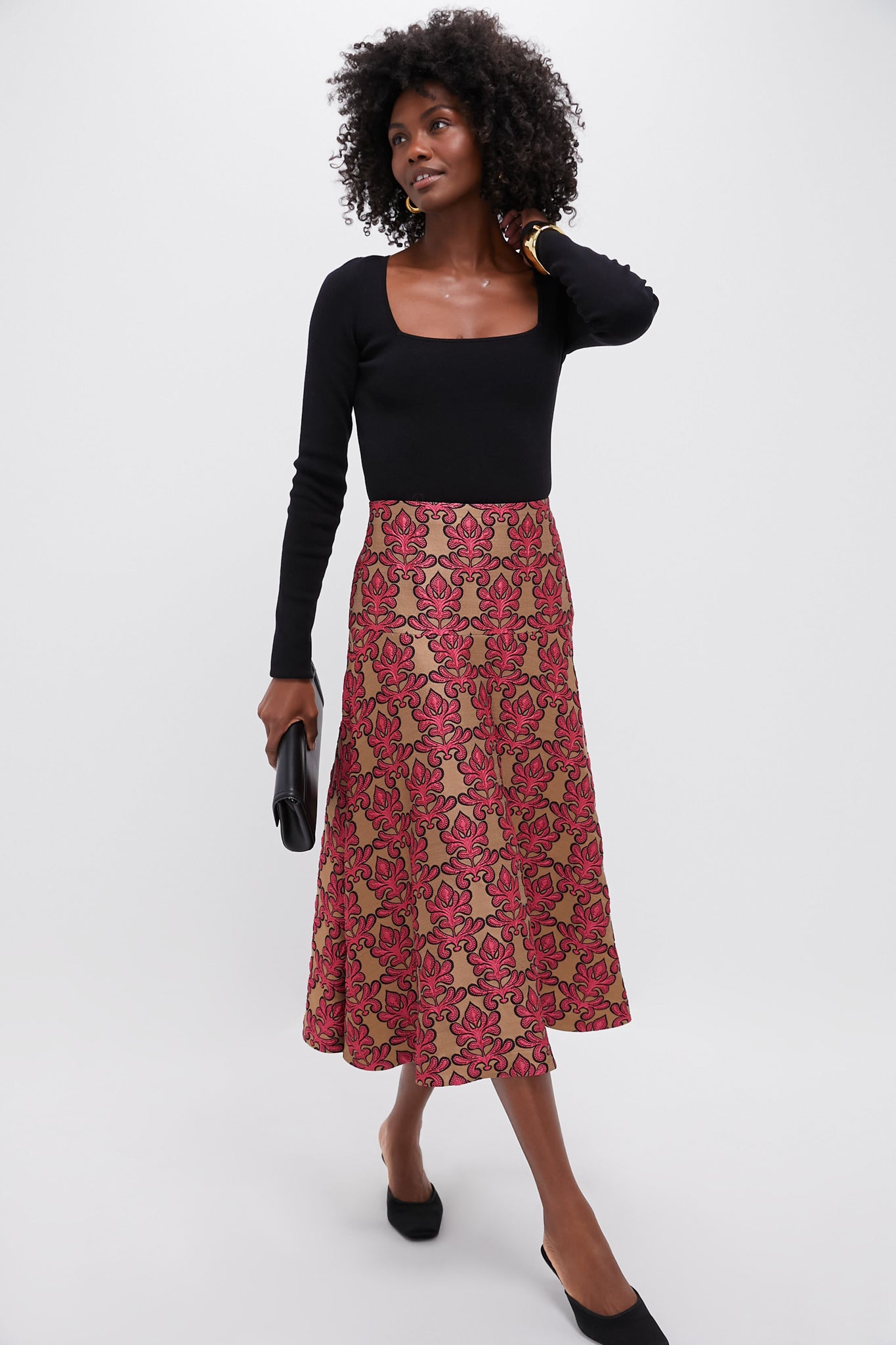 Herald Jacquard Janis Skirt