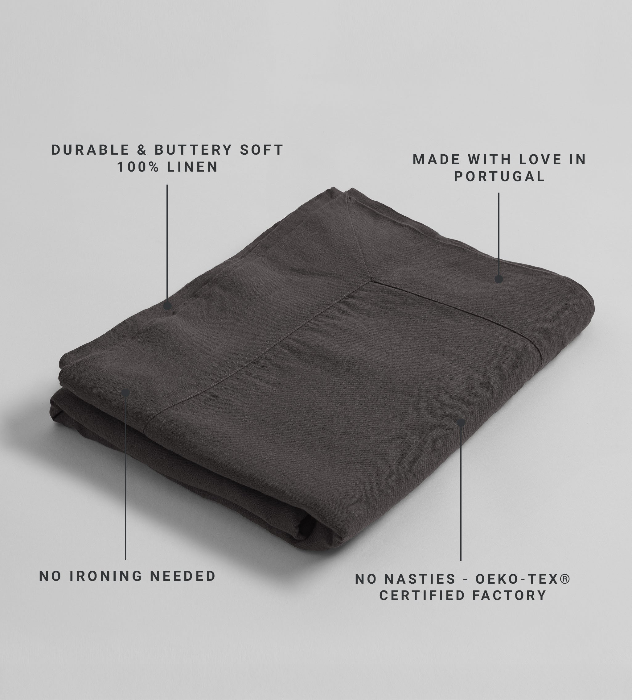 100% Linen Tablecloth