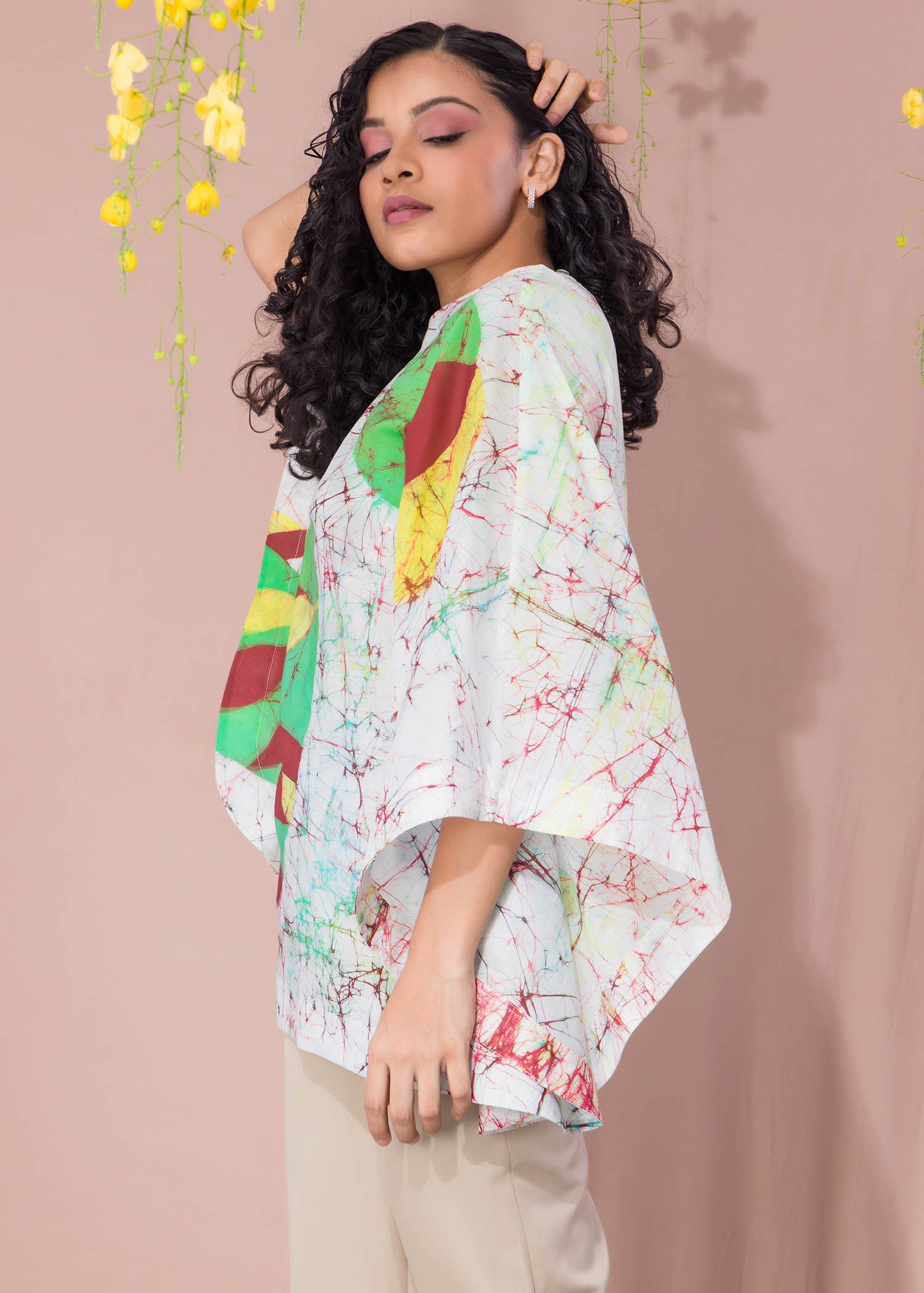 Batik Kaftan Top