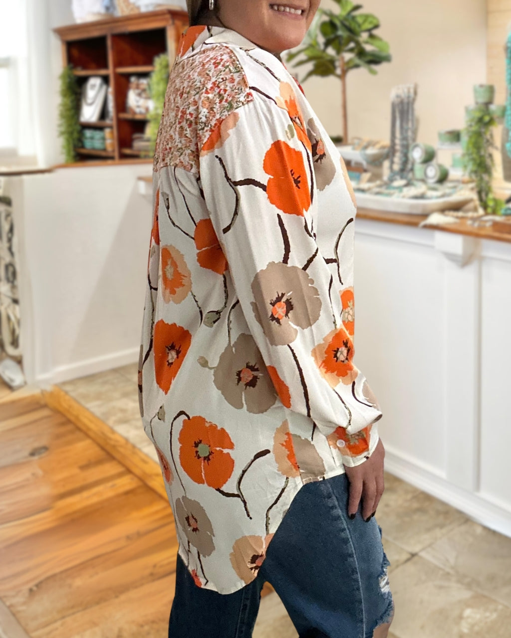 Mix Vibrant Bloom Blouse