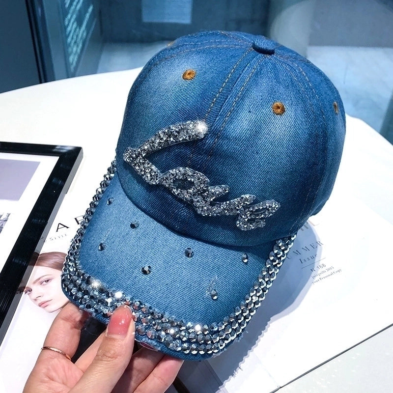 Women's Minimalist Commute Letter Flat Eaves Baseball Cap