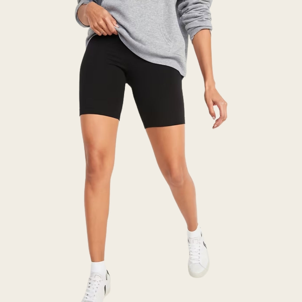 High Rise Biker Shorts