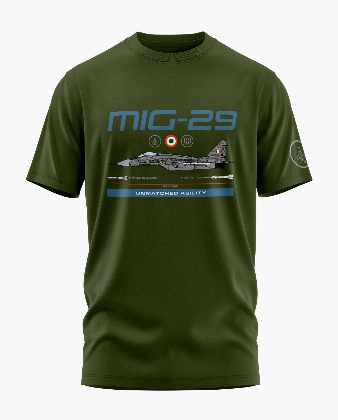 MIG-29 SUPERSONIC BLUEPRINT T-Shirt