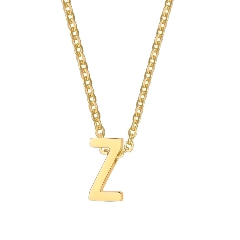 Minimalist Letter Stainless Steel Gold Plated Plating